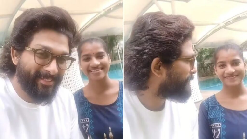 [Watch Now] Allu Arjun Viral Video with his maid