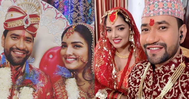 Amrapali and Nirahua News: This Bhojpuri actress got married secretly, photo went viral!